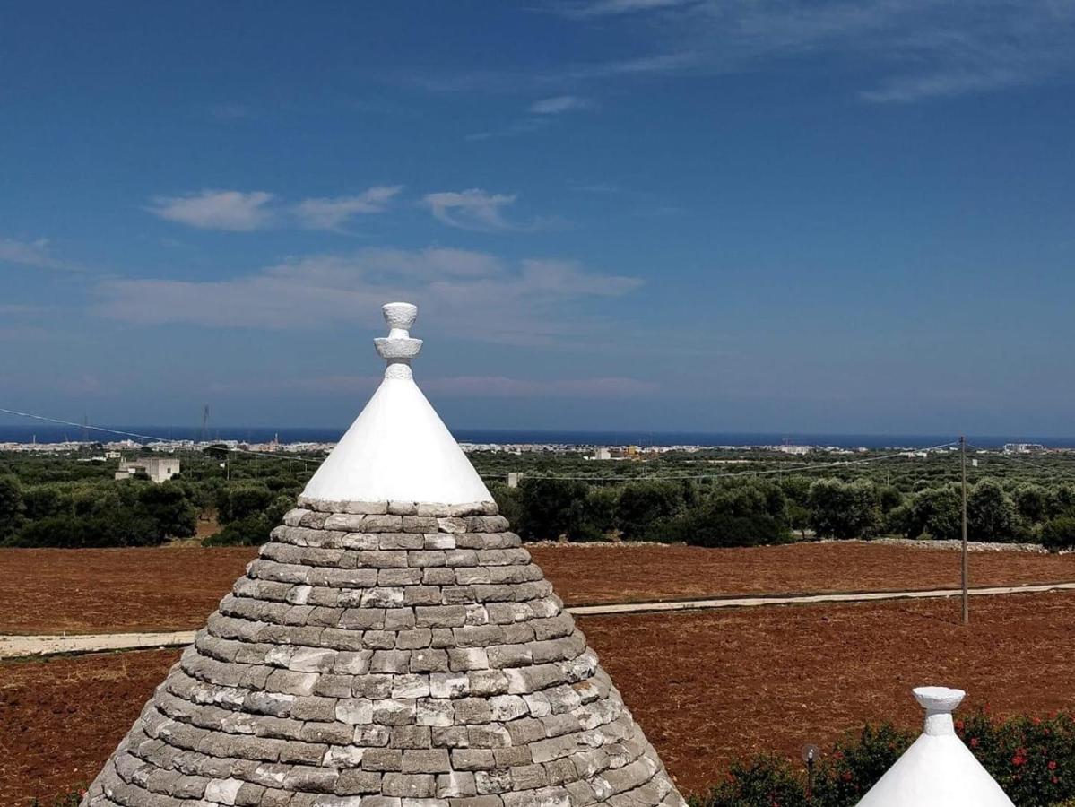 I Trulli Di Gina Appartamento Trullo 6 Persone 莫诺波利 外观 照片