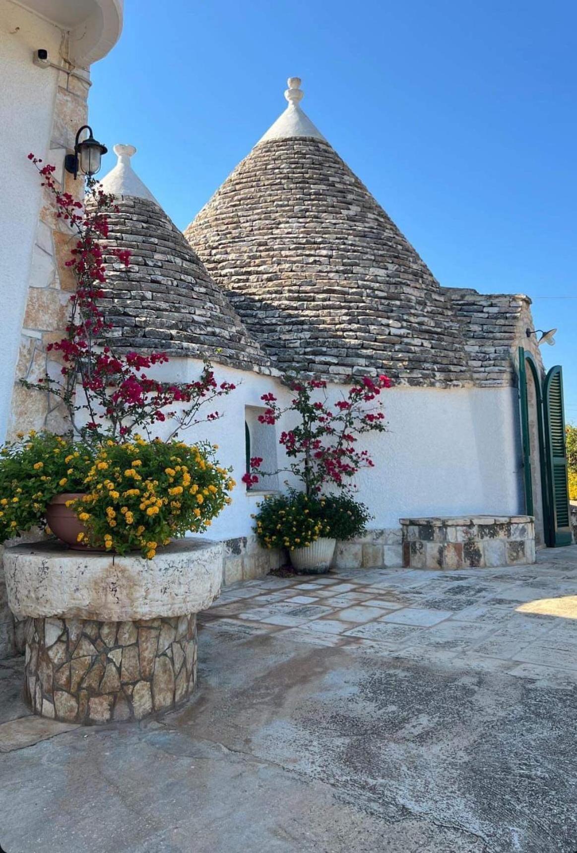 I Trulli Di Gina Appartamento Trullo 6 Persone 莫诺波利 外观 照片
